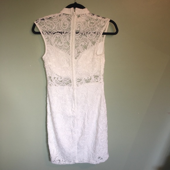 White Homecoming/Formal Dress - Picture 4 of 8